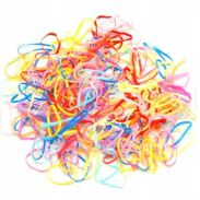 GUMKI RECEPTURKI SILIKONOWE KOLOROWE 300 SZTUK                                    (R5/M/300) - 3