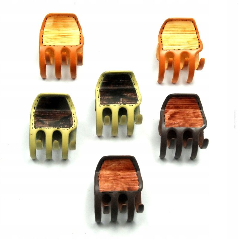 SZCZĘKI / KLAMRY DO WŁOSÓW ŚREDNIE 12 SZTUK                                                          (0340-502 SAM)