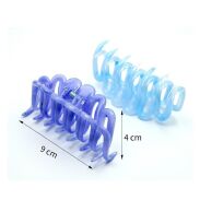 SZCZĘKI / KLAMRY DO WŁOSÓW KOLOROWE 6 SZTUK                                                                                  (O340-16 SAM) - 2