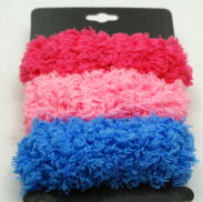 GUMKI  DO WŁOSÓW FROTKI DUŻE KOLOROWE (6 SZT) 0194-44 - 2