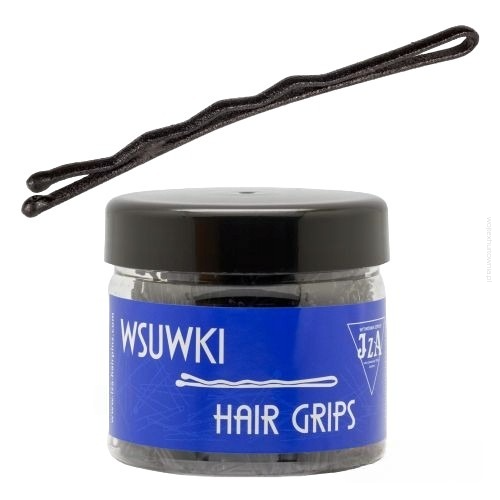 WSUWKA KARBOWANA CZARNA MATOWA 5 CM 2 KULKI 500G     (305/G MAT)