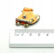 BROSZKA ŻÓŁTO-POMARAŃCZOWA 