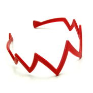 OPASKI DO WŁOSÓW ZYGZAKI KOLOROWE  5 SZTUK                                                                           (5916 SA) - 2