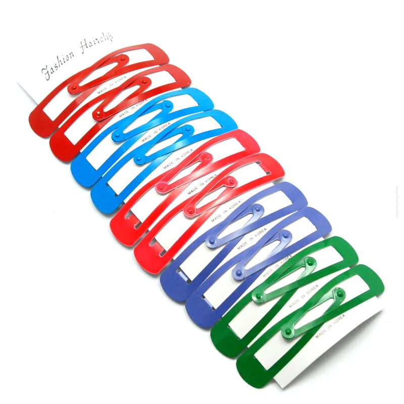 PYKI / SPINKI DUŻE METALOWE KOLOROWE 20 SZTUK                                                                                   (0085-1 SA)