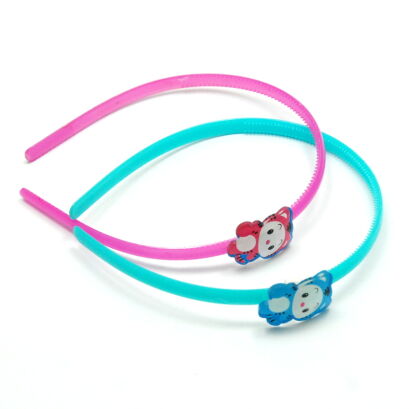 OPASKI DO WŁOSÓW DZIECIĘCE Z KOTKIEM 2 SZTUKI                                     (3173-2 SAM)