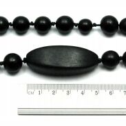 KORALE DREWNIANE / WISIOR BEZ ZAPIĘCIA                                                     (0676-546) - 2