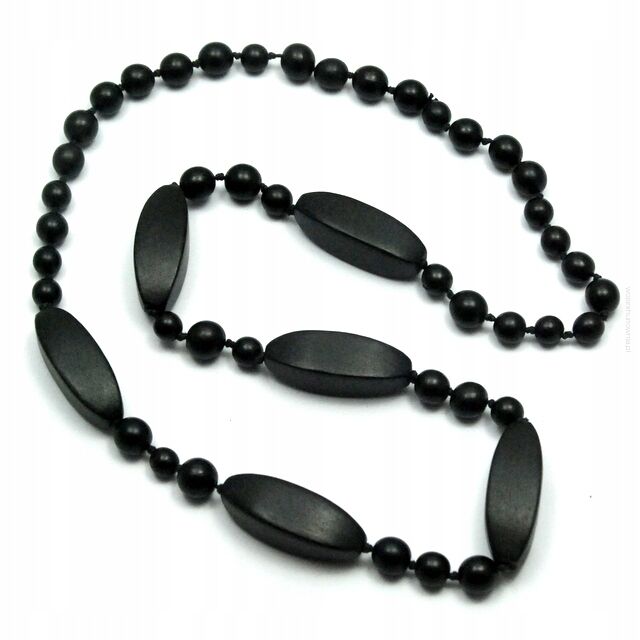 KORALE DREWNIANE / WISIOR BEZ ZAPIĘCIA                                                     (0676-546)