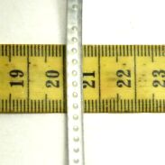 OPASKI CIENKIE SREBRNE BROKATOWE 12 SZTUK (0323-44 SA) - 3