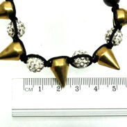 BRANSOLETKA  NA SZNURKU Z 