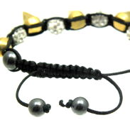 BRANSOLETKA  NA SZNURKU Z 