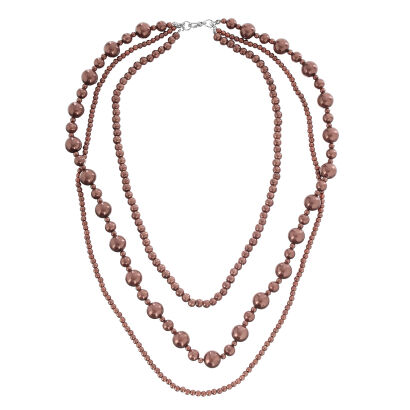 KORALE TRZYRZĘDOWE / NASZYJNIK BRĄZOWY                                             (0611-1012 SAHG)