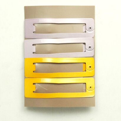 PYKI / SPINKI DO WŁOSÓW DUŻE METALOWE 4 SZTUKI (8712 S)