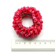 GUMKI DO WŁOSÓW FROTKI DUŻE KOLOROWE 12 SZTUK (0060 SA) - 3