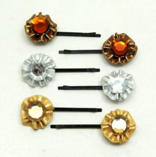 DECORATIVE HAIRGRIPS (6 PCS)                                                                                               0226-5