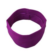 OPASKA NA GŁOWĘ ELASTYCZNA WĄSKA BURGUNDOWA 5 CM                            (0171-45) - 2