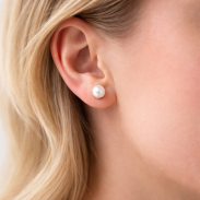 KOLCZYKI PEREŁKI KULKI 602-08 - 2