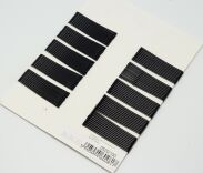 WSUWKI IZA DO WŁOSÓW KARBOWANE CZARNE 5 CM Z KULKĄ 100 SZTUK                               (0520/100) - 3