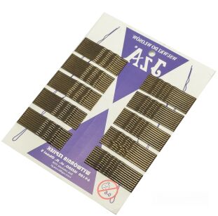 WSUWKA ZŁOTA "NAKRAPIANA" KARBOWANA BEZ KULKI 6 CM 100 SZTUK                                         (0604/100)