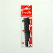 GRZEBIEŃ PLASTIKOWY CZARNY 13 CM – DO CODZIENNEGO CZESANIA I MODELOWANIA WŁOSÓW (7182) - 2