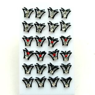 EARRINGS (12 PAIR) 0605-158