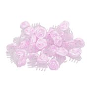 SZCZĘKI RÓŻYCZKI RÓŻOWE-JASNE 30 SZTUK                                             (0036/P/30) - 3