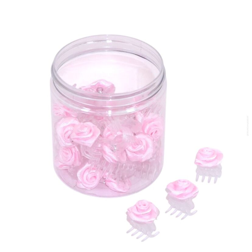 SZCZĘKI RÓŻYCZKI RÓŻOWE-JASNE 30 SZTUK                                             (0036/P/30)