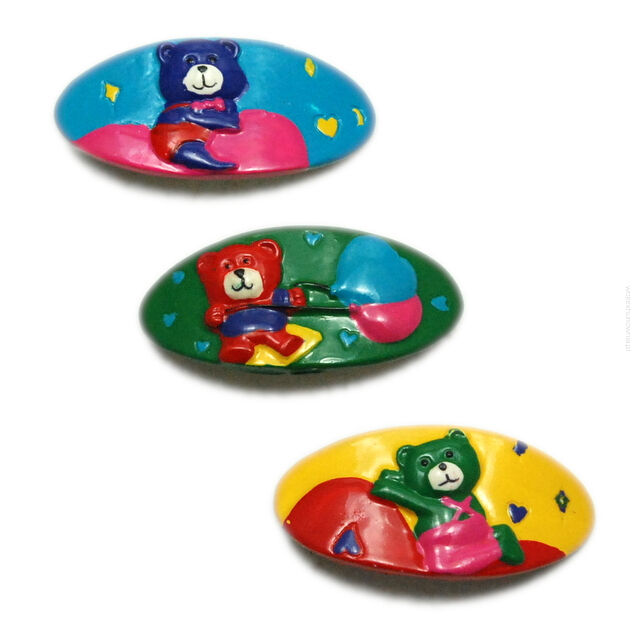 KLAMRY / SPINKI DO WŁOSÓW DZIECIĘCE 3 SZTUKI (0209-68)