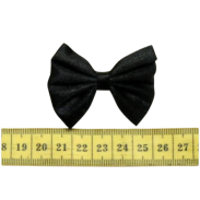 SPINKI DO WŁOSÓW KOKARDKI CZARNE  6 SZTUK (0338-56) - 3