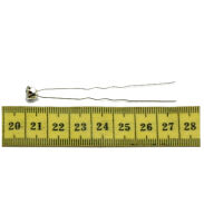 KOKÓWKA SREBRNA Z DŻETEM 6.5 cm (20 SZTUK)                                                         - 3