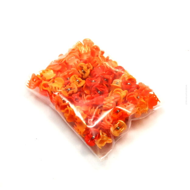 SZCZĘKI / KRABIKI MINI MIX POMARAŃCZOWY (100 SZTUK)                                                        0146-510