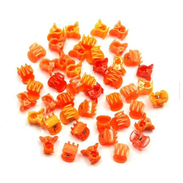 SZCZĘKI / KRABIKI MINI MIX POMARAŃCZOWY 50 SZTUK                                                    (0146-510 SAH)