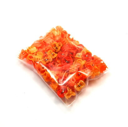 SZCZĘKI / KRABIKI MINI MIX POMARAŃCZOWY (100 SZTUK)                                                        0146-510