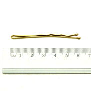 WSUWKA KARBOWANA ZŁOTA 6 CM 2 KULKI 500G                                                          (326/G) - 3