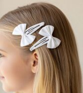 SPINKI / PYKI DO WŁOSÓW KOMUNIJNE KOKARDKI 6 SZTUK (0185-8 p SAH) - 2