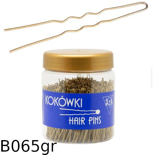 KOKÓWKA FRYZJERSKA KARBOWANA ZŁOTA 6,5 cm/500g                                              B065/g