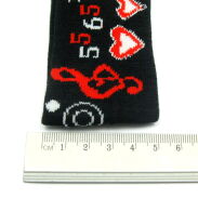 OPASKA ELASTYCZNA CZARNA WE WZORY                                                      (OPEL sh) - 2