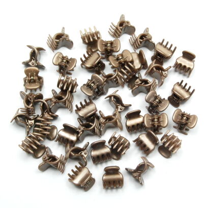 SZCZĘKI / KRABIKI MAŁE "BRĄZ ANTYCZNY" 50 SZTUK                                                       (0146-19 SAH)