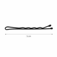 WSUWKI CZARNE KARBOWANE 2 KULKI 5 CM-100 SZTUK (WS-CZ5/100)                                           0078/KC - 3