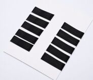WSUWKI CZARNE KARBOWANE 2 KULKI 5 CM-100 SZTUK (WS-CZ5/100)                                           0078/KC - 2