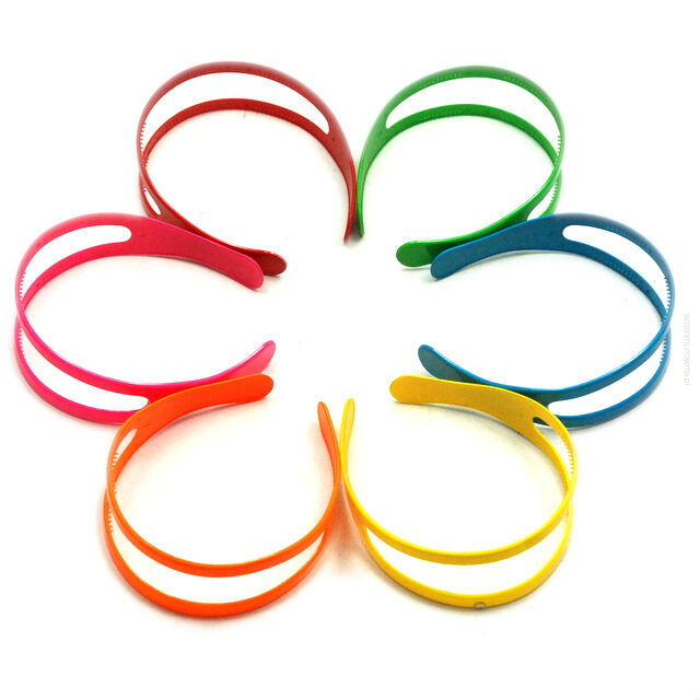 OPASKI SZEROKIE PODWÓJNE KOLOROWE 6 SZTUK                                                                 (0176-520 SA)