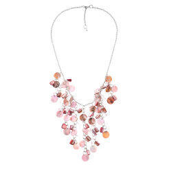 KOMPLET BIŻUTERII NASZYJNIK + KOLCZYKI                                                                   0643-1002