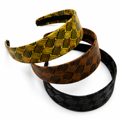 OPASKI DO WŁOSÓW SZEROKIE OZDOBNE 3 SZTUKI (OPSZ-34 SAH)