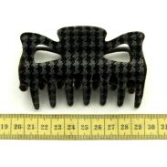 SZCZĘKI / KLAMRY DO WŁOSÓW WELUROWE 6 SZTUK                  (0311-1 SAM) - 3