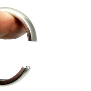 GUMKI DO WŁOSÓW Z OTWIERANĄ METALOWĄ OZDOBA 2 SZTUKI                                   (0365-4 SAH) - 2