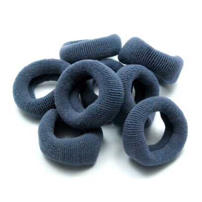 GUMKI DO WŁOSÓW FROTKI DUŻE-SZARE 10 SZTUK                                                                           (0191-509 SAM F)