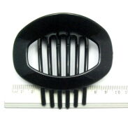 SZCZĘKI / KLAMRY DO WŁOSÓW CZARNE 2 SZTUKI                                     (SZD-4 SAH) - 4