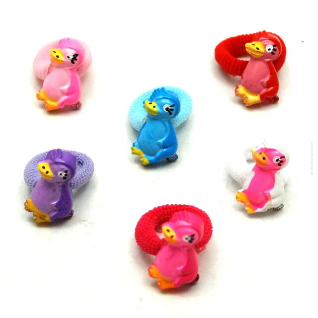 GUMKI DO WŁOSÓW DZIECIĘCE PINGIWNKI (12 SZTUK) 0197-10