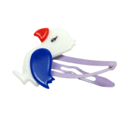 PYKI / SPINKI DO WŁOSÓW DZIECIĘCE Z OZDOBAMI- PTAKAMI 4 SZTUKI (7953 SA) - 2