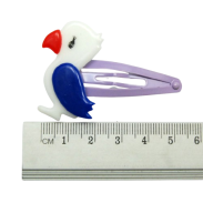 PYKI / SPINKI DO WŁOSÓW DZIECIĘCE Z OZDOBAMI- PTAKAMI 4 SZTUKI (7953 SA) - 3