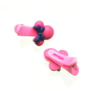 SPINKI DO WŁOSÓW DZIECIĘCE KOKARDKI 6 SZTUK (0317-606) - 3